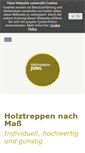 Mobile Screenshot of holztreppen-jung.de